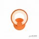 Настенный светильник iLedex Ring A001/1 Orange. 