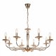 Подвесная люстра iLamp Aura 1030-8GD. 