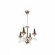 Подвесная люстра iLamp Dames 1020-4GD. 