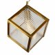 Подвесной светильник iLamp Square 8970-1B GLD. 
