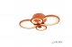 Потолочная люстра iLedex Ring A001/4 Orange. 