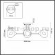 Потолочная люстра Lumion Paige 4519/4C. 