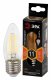 Лампа светодиодная филаментная ЭРА E27 11W 2700K прозрачная F-LED B35-11w-827-E27 Б0046986. 