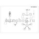 Потолочная люстра Evoluce Balcamo SLE103802-05. 