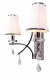 Бра Lumina Deco Glamour LDW 66247-2 WT+CHR. 