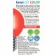 Лампа светодиодная Uniel Air Color E27 5Вт K LED-G45-5W/RED/E27 GLA02RD картон. 