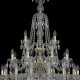 Подвесная люстра Bohemia Art Classic 11.11 11.11.16+8+4.300.3d.XL-128.Gd.Sp. 