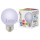 Лампа светодиодная (UL-00006960) Volpe E27 3W разноцветная LED-G60-3W/RGB/E27/FR/С. 