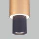 Подвесной светодиодный светильник Eurosvet Bento 50204/1 черный/матовое золото. 