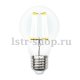 Лампа светодиодная филаментная Uniel E27 10W 4000K прозрачная LED-A60-10W/NW/E27/CL PLS02WH Набор из 5штук UL-00008082. 