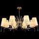 Подвесная люстра Crystal Lux Renata SP8 Gold. 