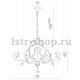 Подвесная люстра Frutta 1151/01 LM-4. 