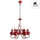 Подвесная люстра Arte Lamp Vaso A6819LM-6RD. 