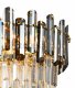 Подвесная люстра Natali Kovaltseva Imperium NUBIAN 81438/8C GOLD PLATED. 