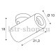 Светодиодный спот SLV Numinos L CL Spot Triac 1004292. 