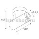 Светодиодный спот SLV Numinos S CW Spot Triac 1004103. 