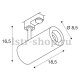 Трековый светодиодный светильник SLV 3Ph Numinos M 1004171. 