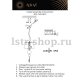 Подвесной светильник Aployt Dorian APL.743.06.01. 