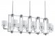 Подвесная люстра Newport 4408+4/S chrome М0064710. 