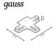 Коннектор T-образный Gauss TR136. 