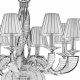 Подвесная люстра Osgona Alveare 702104. 