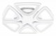 Потолочная светодиодная люстра Ambrella light Original FA4494. 