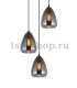 Подвесная люстра Lumina Deco Braga LDP 6841-3 GY. 