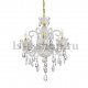 Подвесная люстра Lumina Deco Eliza LDP 7028-6 WT. 