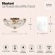 Потолочная люстра Maytoni Facet MOD094CL-04G. 