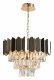 Подвесная люстра Natali Kovaltseva Darian Ii DARIAN II 81448/5C GOLD BLACK. 