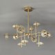 Подвесная светодиодная люстра Escada 10252/12LED Gold. 