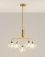 Подвесная люстра Moderli Santa V2191-P. 