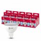 Лампа светодиодная ЭРА GU5.3 7W 4000K матовая LED MR16-7W-840-GU5.3 R Б0050690. 