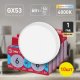 Лампа светодиодная ЭРА GX53 6W 4000K матовая LED GX-6W-840-GX53 R (10-PACK) Б0052658. 