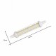 Лампочка светодиодная Uniel LED-J118-12W/4000K/R7s/CL PLZ06WH картон. 