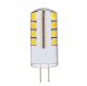 Лампа светодиодная REV JC G4 2,5W 3000K теплый свет 220V колба 32437 9. 