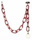 Подвесной светильник Loft IT Chain 10128C Red. 