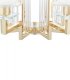 Подвесная люстра Lumina Deco Manhattan LDP 8012-8 F.GD. 