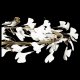 Подвесная люстра Loft IT Fleur 10124/10. 