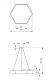 Подвесной светодиодный светильник Geometria ЭРА Hexagon SPO-121-W-40K-038 38Вт 4000К белый Б0050550. 
