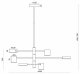 Подвесная люстра F-Promo Ducan 3094-6P. 