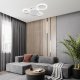 Потолочная люстра Escada Saturn 10268/4LED White. 
