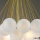 Потолочная люстра iLamp Globe 10099P/3-D800 GL-WH. 