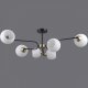 Потолочная люстра Illumico IL0249-6CSQ-79 BK AB. 