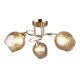 Потолочная люстра Milosh Tendence 0669CL-3GD. 