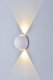 Настенный светодиодный светильник DesignLed GW Sfera-DBL GW-A161-2-6-WH-WW 003202. 