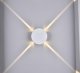 Настенный светодиодный светильник DesignLed GW Star GW-A131-4-4-WH-WW 003199. 
