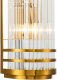 Бра DeLight Collection Wall lamp KM1284W-2 brass. 