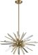 Потолочная люстра DeLight Collection P68112 P68112-6AB antique brass. 