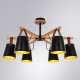 Люстра на штанге Arte Lamp Thomas A7032PL-6BK. 